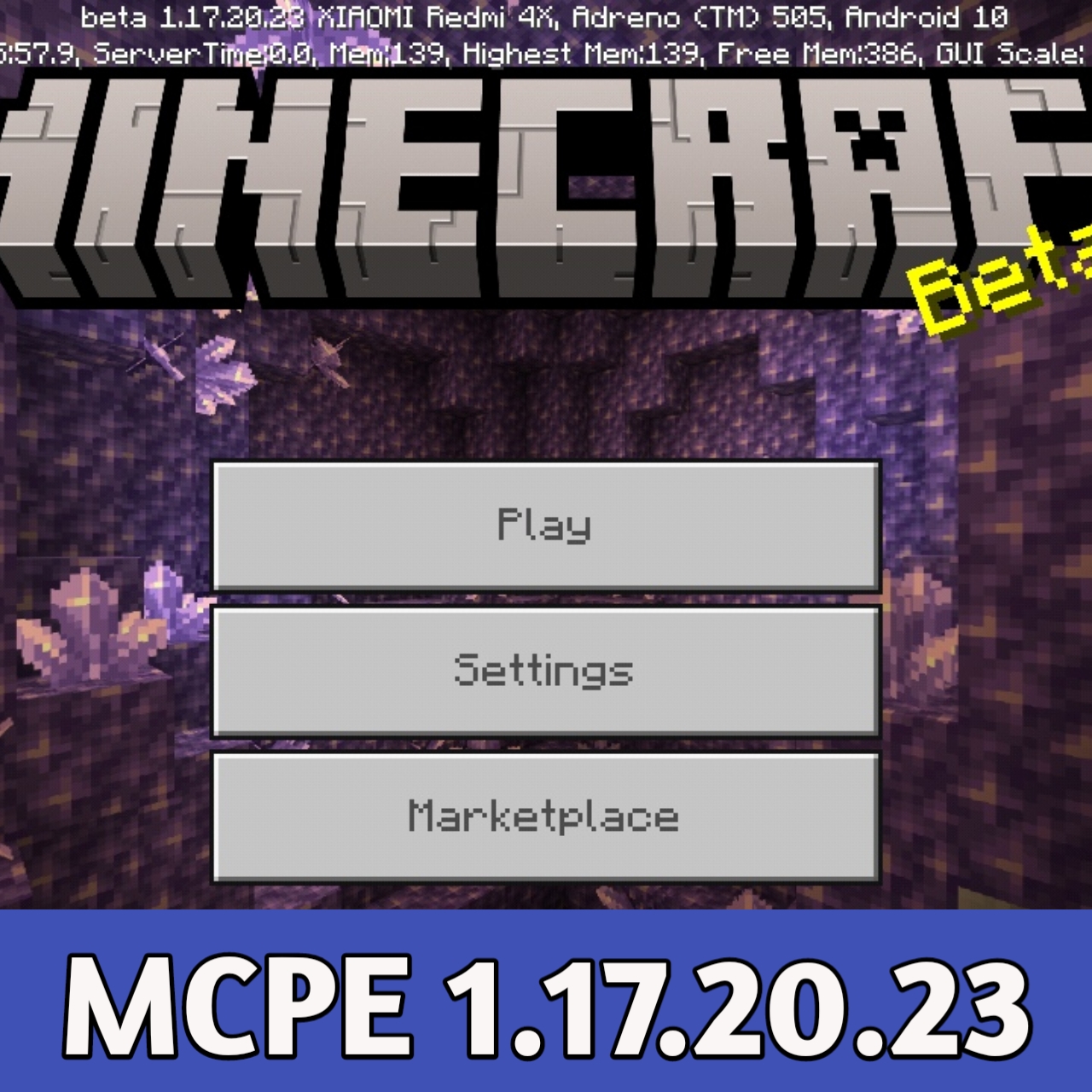 Download Minecraft PE 1.17.20.23 apk free: Caves & Cliffs
